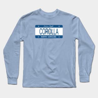 Corolla NC Lic Plate Long Sleeve T-Shirt
